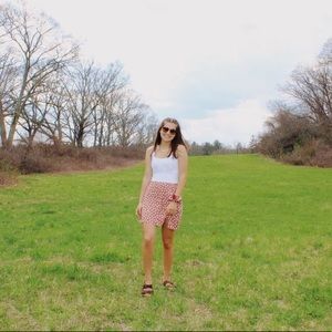 ABERCROMBIE & FITCH: patterned skirt